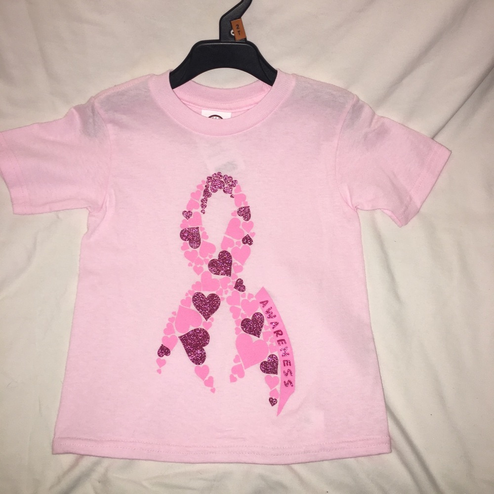 Girls breast cancer shirt